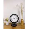Siyah Metal Retro Masa Saati 25×20 cm