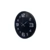 Siyah Modern 36 Cm Duvar Saati