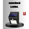 Solar Led Bahçe Aydınlatma – Hareket Sensörlü, Güneş Paneliyle Şarj Olan, Ip65 Dayanıklı