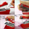 Spring Come Mini Kolay Seyehat ve Ev Tipi El Dikiş Dikme Makinası