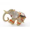Swarovski Taşlı Tekli Fil Figürü Model 6