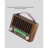 Taşınabilir Hoparlör Güneş Panelli Bluetooth Usb Sd Fm Am Sw Radyo
