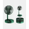 Taşınabilir Katlanabilir Mini Fan 3 Kademeli Şarj Edilebilir