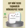 Taşınabilir Mini Termal Yazıcı 200 Dpı Bluetooth Bağlantılı