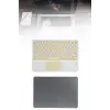 Touchpad Tüm Cihazlara Uyumlu Bluetooth Klavye Touchpad Slim Kablosuz Wifi Q Klavye