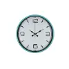 Turkuaz Dekoratif Stil 36 Cm Duvar Saati