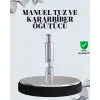 Tuz Ve Kararbiber Öğütücü - Şeffaf Akrilik Hazne