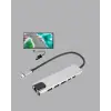 Type‑c Dönüştürücü – 2×usb3.0, Sd/ms, 4k Hdmı & Rj45 İle Profesyonel Kullanım