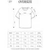 Unisex Bisiklet Yaka Baskılı Double Oversize T-Shirt - Siyah