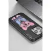 Venco Apple İphone 15 Pro Cute Desenli Kapak - Siyah