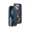 Venco Apple İphone 15 Pro Max Perma Desenli Kapak - Lacivert