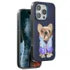 Venco Apple İphone 16 Pro Max Cute Desenli Kapak - Lacivert