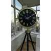 Vintage Roma Rakamlı Modern Tripod Ayaklı Saat