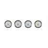 Vintage World 4’lü Metal Eskitme 36 cm Dünya Saati Seti