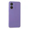 Vivo Y16 Kılıf First Silikon - Lila