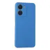 Vivo Y16 Kılıf First Silikon - Mavi