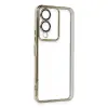 Vivo Y17s Kılıf Razer Lensli Silikon - Gold