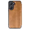 Vivo Y18 Kılıf Flip Cover - Taba