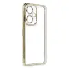 Vivo Y27 Kılıf Razer Lensli Silikon - Gold