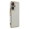 Vivo Y27 Kılıf Volet Silikon - Beyaz