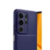 Vivo Y29 4g Auto Focus Karbon Kapak - Lacivert