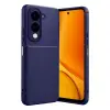 Vivo Y29s Auto Focus Karbon Kapak - Lacivert