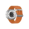 Watch 7 Ultra Kr417 Rug Silikon Kordon (saat Değildir) - Turuncu
