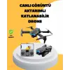 Wifi Fpv Canlı Görüntü Aktarımlı Katlanabilir Drone