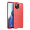 Xiaomi Mi 11 Lite Kılıf Auto Focus Kapak - Kırmızı