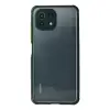Xiaomi Mi 11 Lite Kılıf Miami Şeffaf Silikon - Koyu Yeşil
