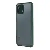 Xiaomi Mi 11 Lite Kılıf Miami Şeffaf Silikon - Koyu Yeşil