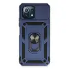 Xiaomi Mi 11 Lite Kılıf Pars Lens Yüzüklü Silikon - Lacivert