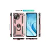 Xiaomi Mi 11 Lite Kılıf Sofya Yüzüklü Silikon Kapak - Rose