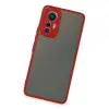 Xiaomi Mi 12 Lite Kılıf Montreal Silikon Kapak - Kırmızı