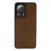 Xiaomi Mi 13 Lite Kılıf Loop Deri Silikon - Kahverengi