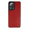 Xiaomi Mi 13 Lite Kılıf Loop Deri Silikon - Kırmızı