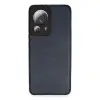 Xiaomi Mi 13 Lite Kılıf Loop Deri Silikon - Lacivert