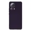 Xiaomi Mi 13 Lite Kılıf Nano İçi Kadife Silikon - Mor