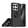 Xiaomi Mi 14t Montreal Yüzüklü Silikon Kapak - Siyah