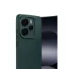 Xiaomi Note 14 5g Auto Focus Karbon Kapak - Koyu Yeşil