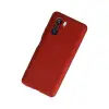 Xiaomi Poco F3 Kılıf First Silikon - Kırmızı