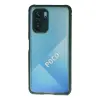 Xiaomi Poco F3 Kılıf Miami Şeffaf Silikon - Koyu Yeşil