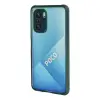 Xiaomi Poco F3 Kılıf Miami Şeffaf Silikon - Koyu Yeşil