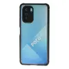 Xiaomi Poco F3 Kılıf Miami Şeffaf Silikon - Siyah
