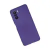 Xiaomi Poco F3 Kılıf Nano İçi Kadife Silikon - Mor