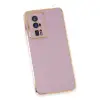 Xiaomi Poco F5 Pro Kılıf Volet Silikon - Mor