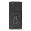 Xiaomi Poco M4 Pro 4g Kılıf Pars Lens Yüzüklü Silikon - Siyah