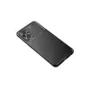 Xiaomi Poco M5 Kılıf Auto Focus Karbon Kapak - Siyah