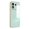 Xiaomi Poco M6 Pro 4g Kılıf Volet Silikon - Açık Yeşil