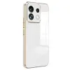 Xiaomi Poco M6 Pro 4g Kılıf Volet Silikon - Beyaz